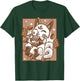 Japanese Kitsune Anime Fox Kawaii Chocolate Milk Men Women T-Shirt - T-Shirt | Forest