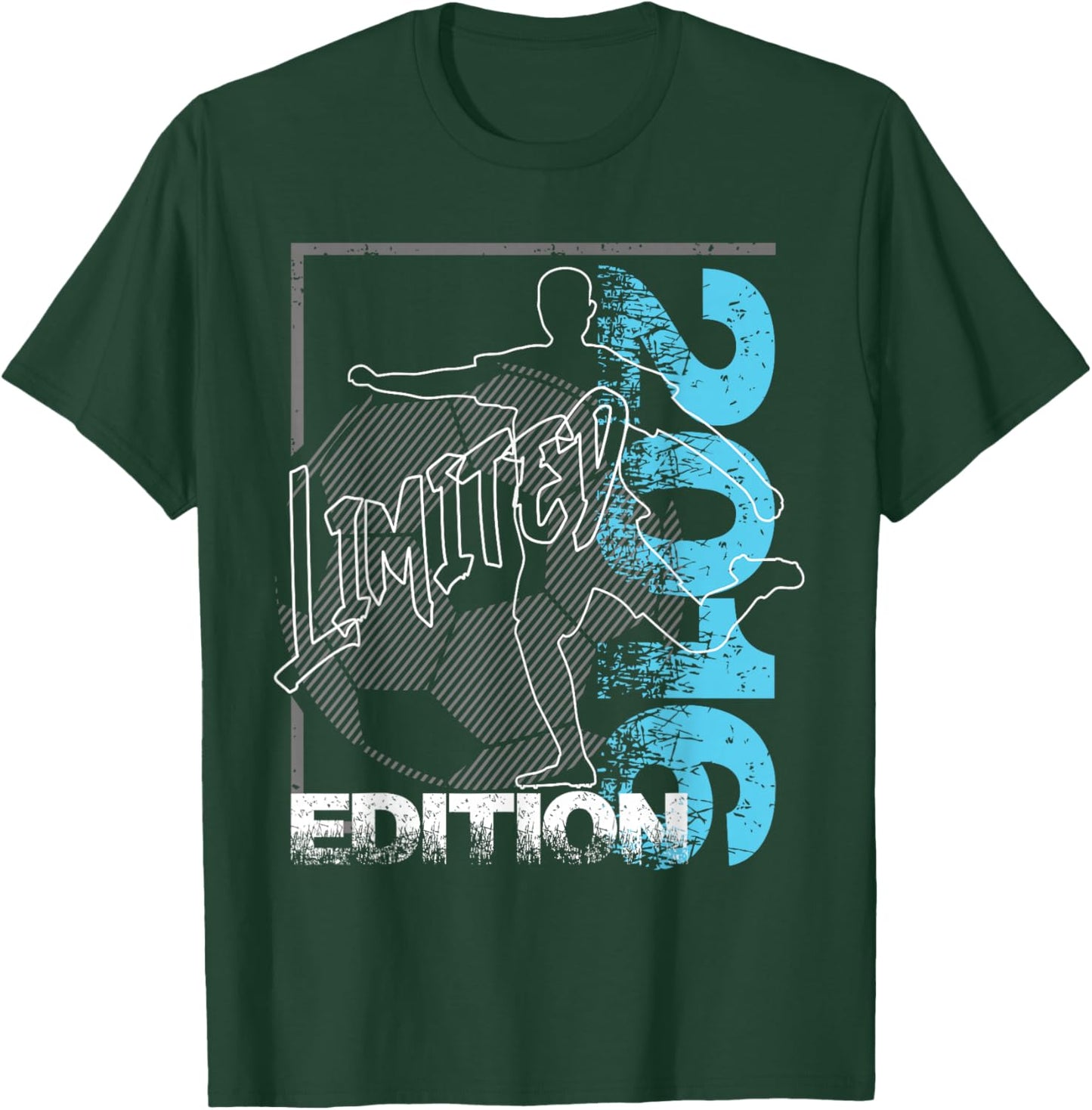 Limited Edition 2016 Limited Edition Football Birthday 2016 T-Shirt - T-Shirt | Forest