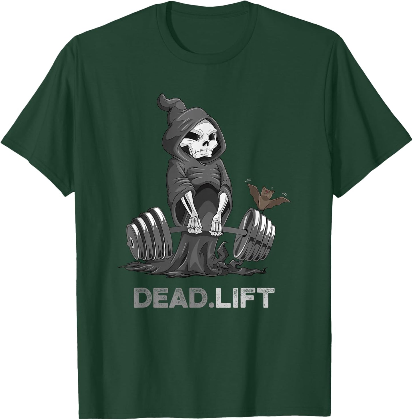 Death Deadlift Shirt Bodybuilder Powerlifting Funny Gym T-Shirt - T-Shirt | Forest