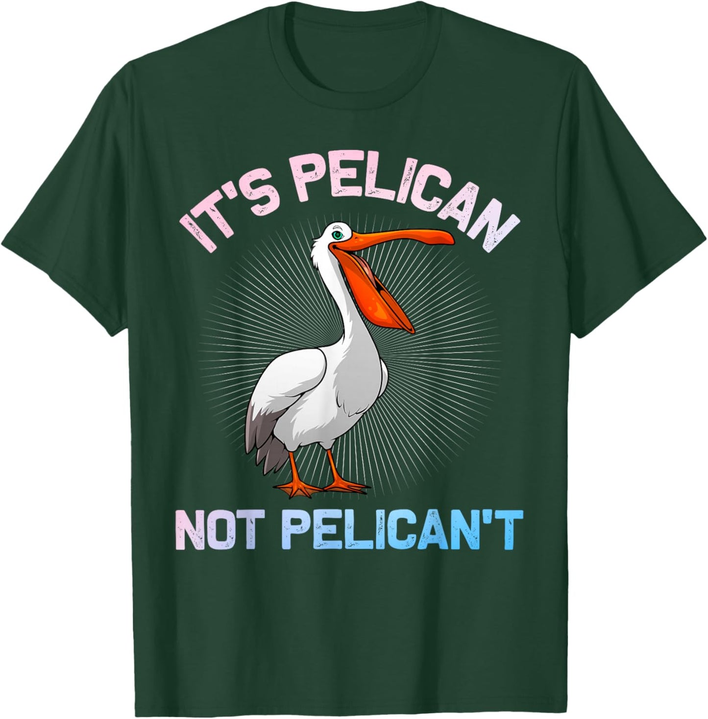 Cool Pelican Art Women Animal Bird Lover Pelican T-Shirt - T-Shirt | Forest