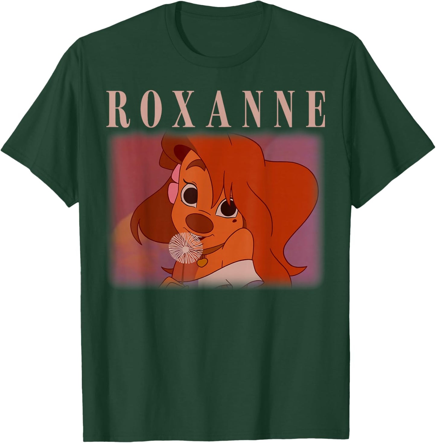 Disney A Goofy Movie Roxanne Vintage Valentine Portrait T-Shirt - T-Shirt | Forest