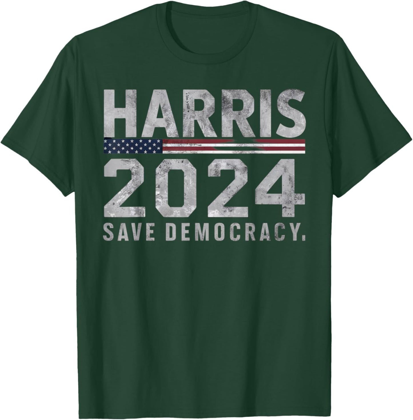 Save Democracy Kamala Harris for President 2024 T-Shirt - T-Shirt | Forest