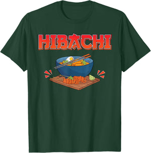 Hibachi Japanese Grill T-Shirt - T-Shirt | Forest