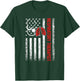Patriotic Respiratory Therapist Lung RT Care Week Flag Women Men T-Shirt - T-Shirt | Forest