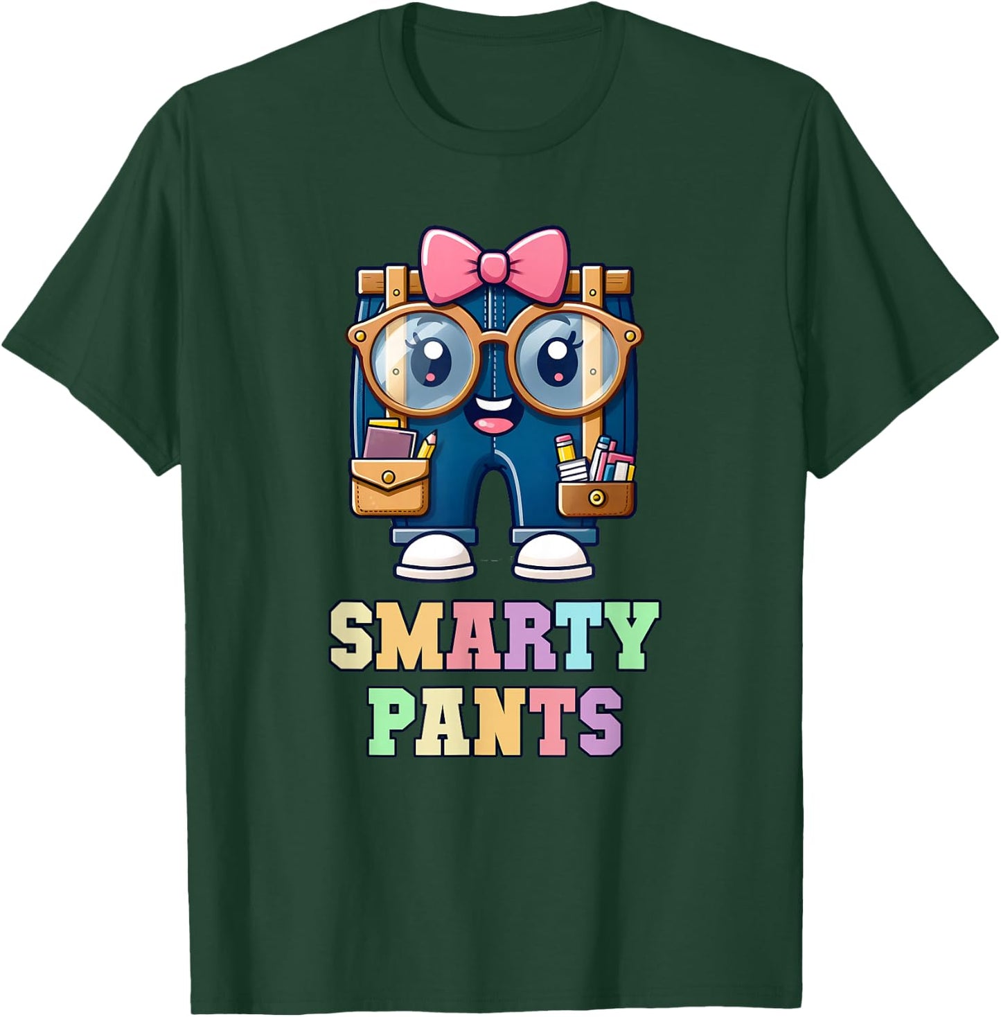 Sarcastic Little MISS SMARTY PANTS Graduation Alumni Game On T-Shirt - T-Shirt | Forest