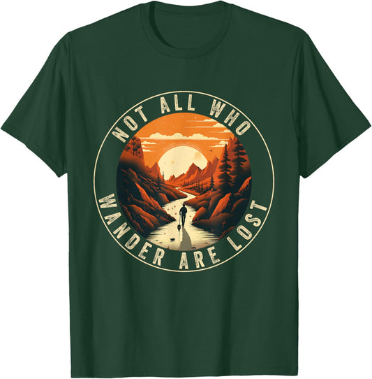 Hiking Women Nature outdoorsy Funny Hiker Hike Lover T-Shirt - T-Shirt | Forest