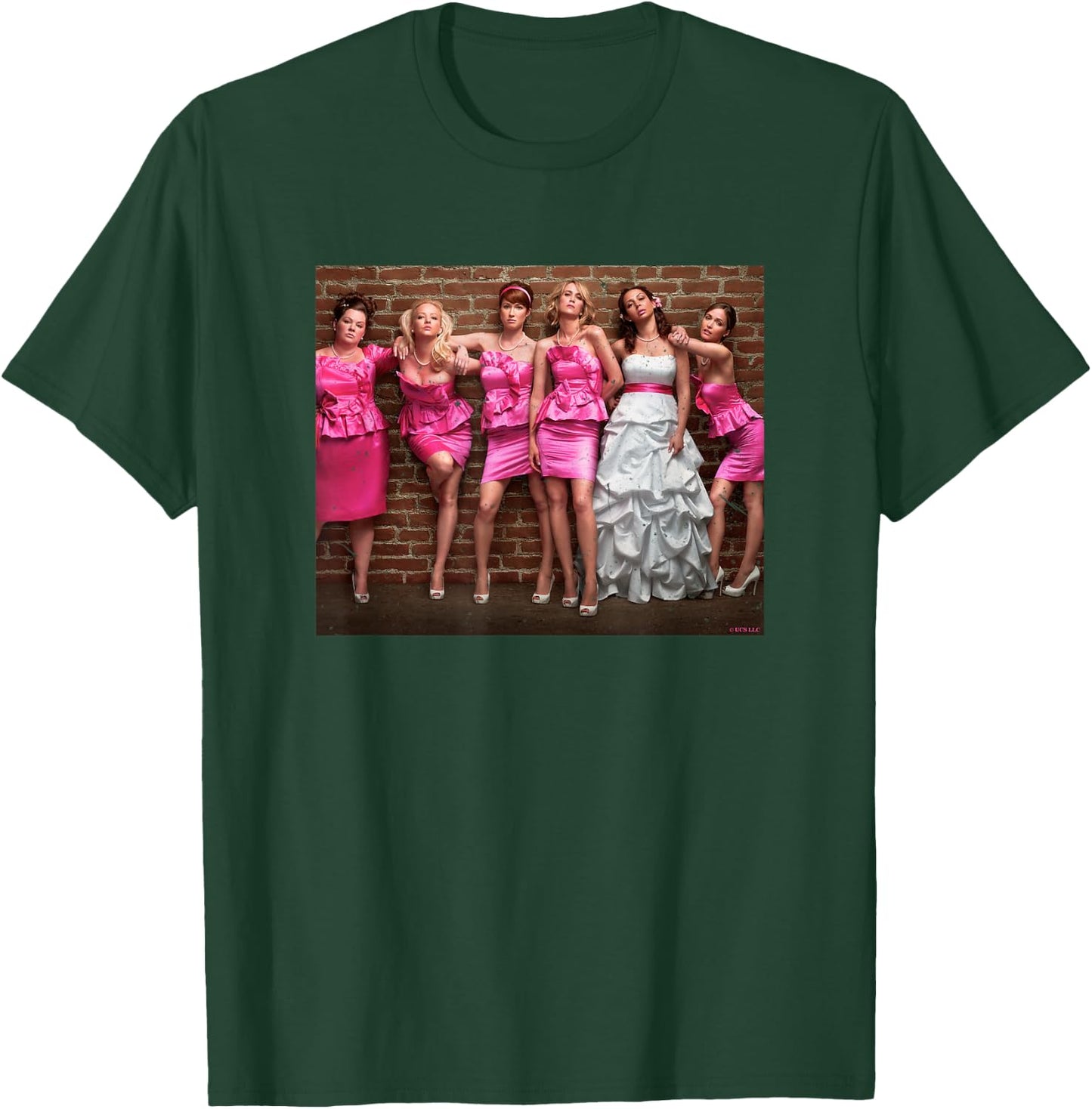 Bridesmaids Cast Vintage T-Shirt - T-Shirt | Forest