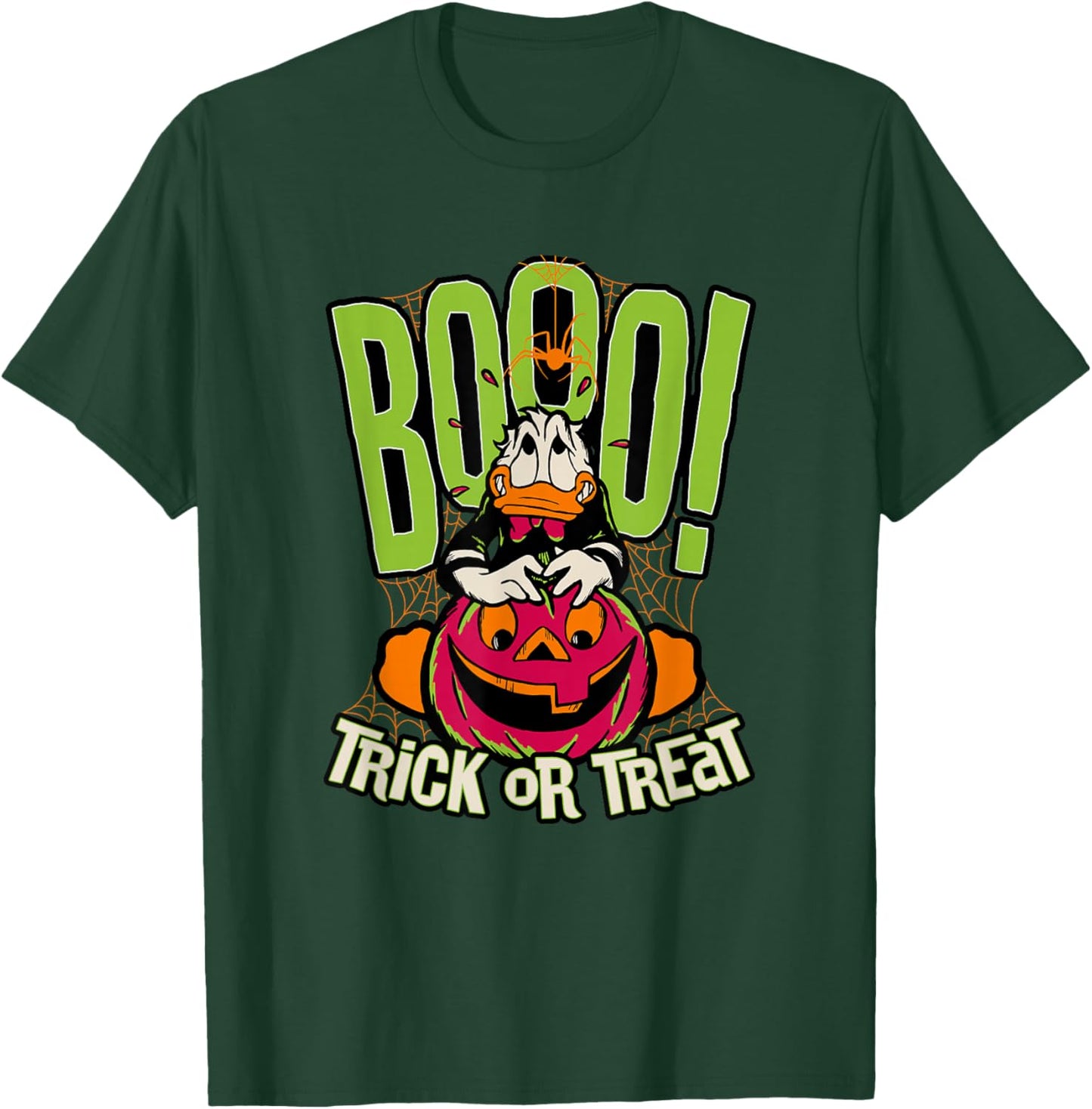 Disney Mickey and Friends Halloween Donald Trick Or Treat T-Shirt - T-Shirt | Forest