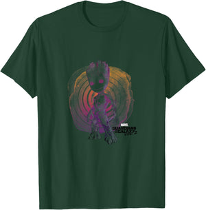Kids Marvel Guardians of the Galaxy Vol. 2 Watercolor Baby Groot T-Shirt - T-Shirt | Forest