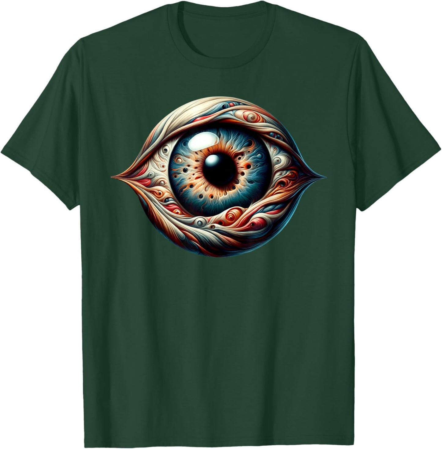 Eyeball Creepy Eye T-Shirt - T-Shirt | Forest