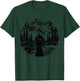 Flatwoods Monster Art Mountains Stars Cryptozoology Cryptid T-Shirt - T-Shirt | Forest