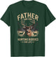 Father and Son Hunting Buddies for Life Deer Hunting DAD T-Shirt - T-Shirt | Forest