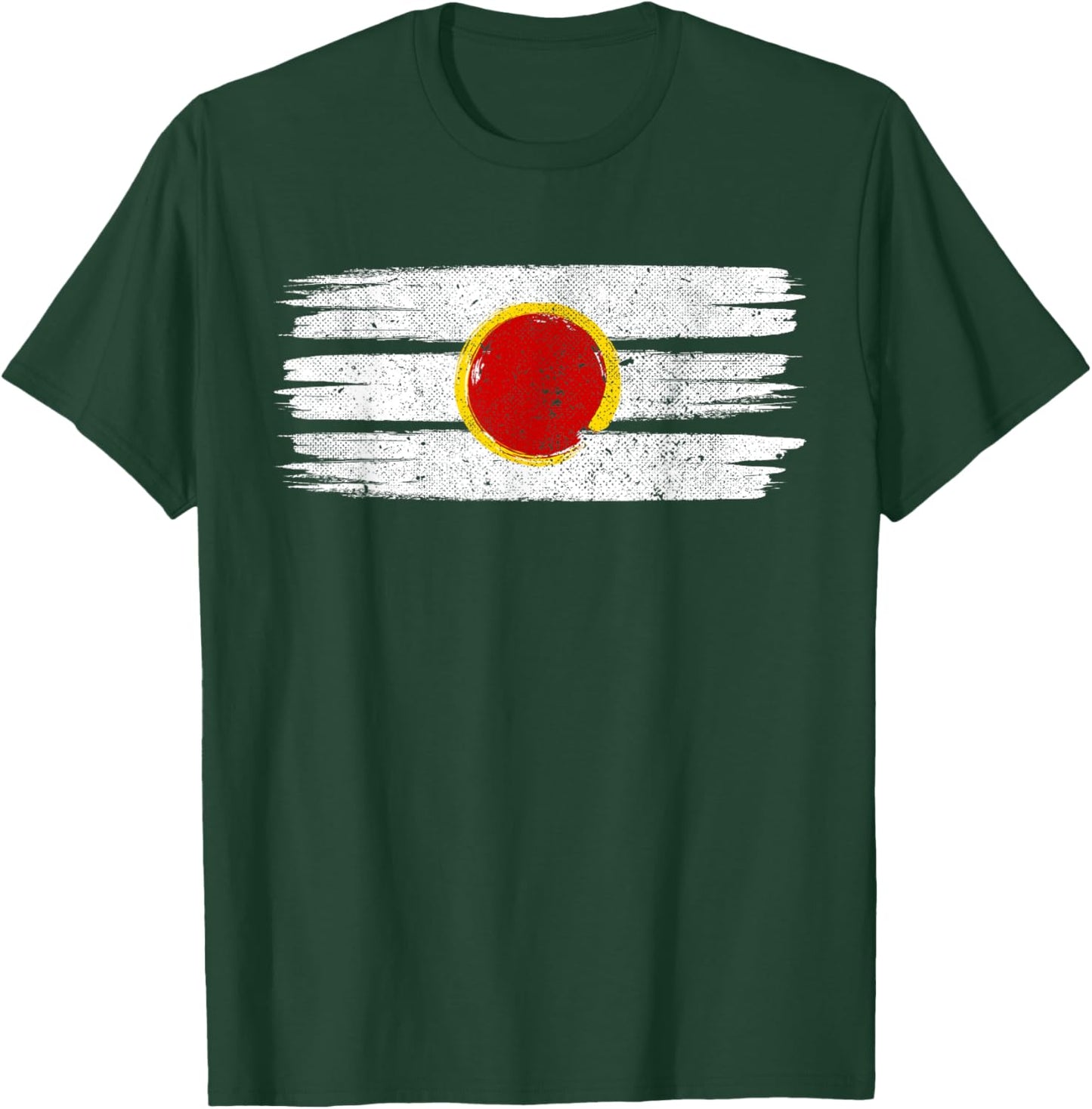 Tripundra Lord Shiva Circle Hindu Third Three Lines Eye T-Shirt - T-Shirt | Forest