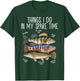 Things I Do In My Spare Time Funny Fishing T-Shirt - T-Shirt | Forest