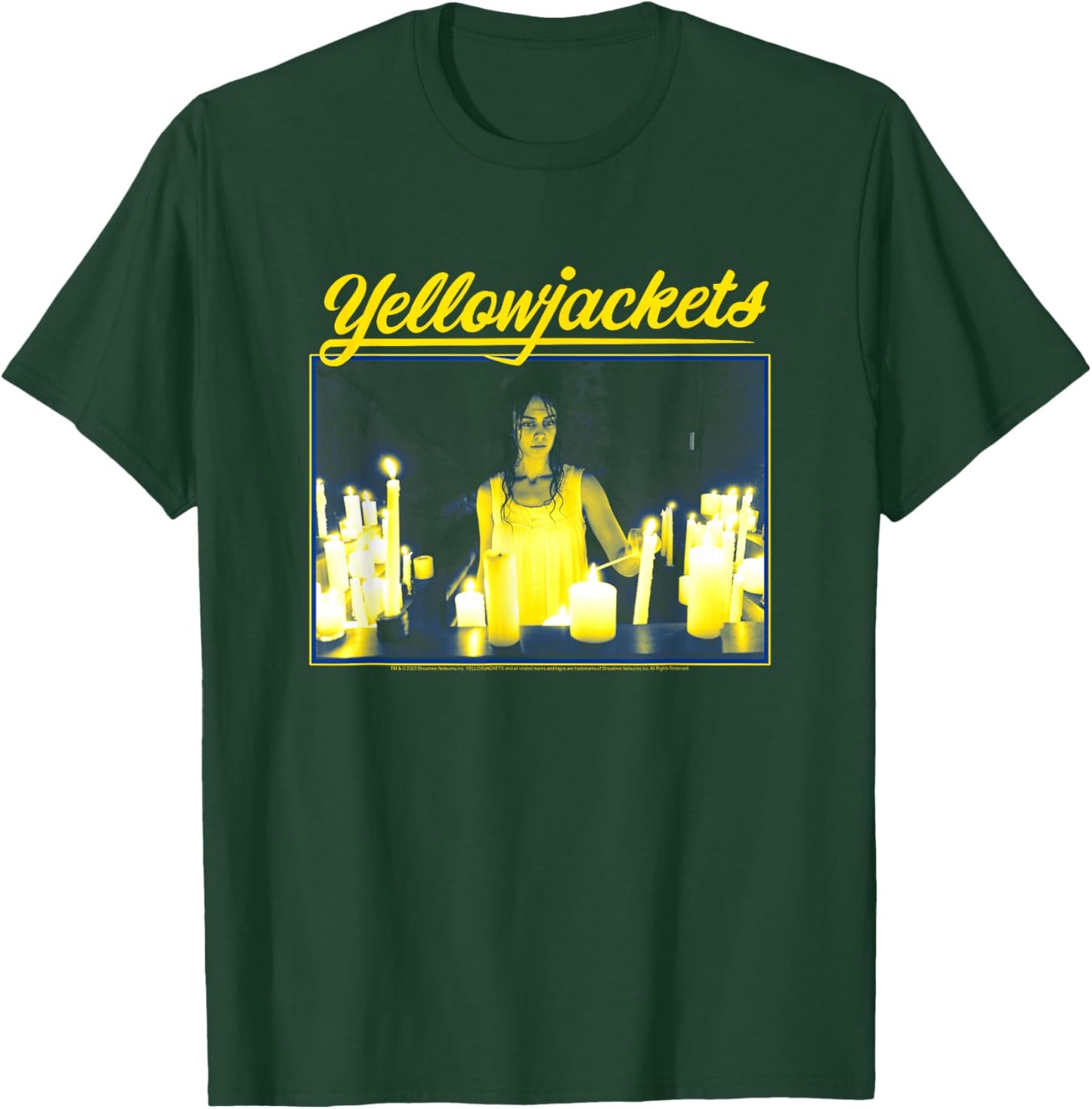 Yellowjackets Candle Lighting Small T-Shirt - T-Shirt | Forest