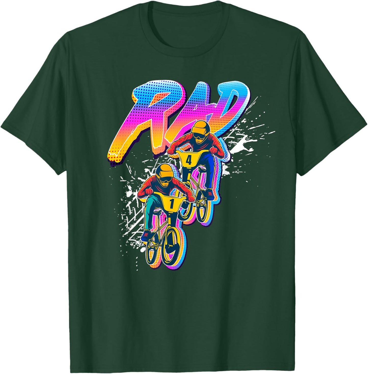 Rad BMX 80s T-Shirt - T-Shirt | Forest