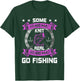 Some Grandmas Knit Real Grandmas Go Fishing Grandma T-Shirt - T-Shirt | Forest