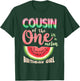1st Birthday Watermelon Cousin of One in A Melon T-Shirt - T-Shirt | Forest