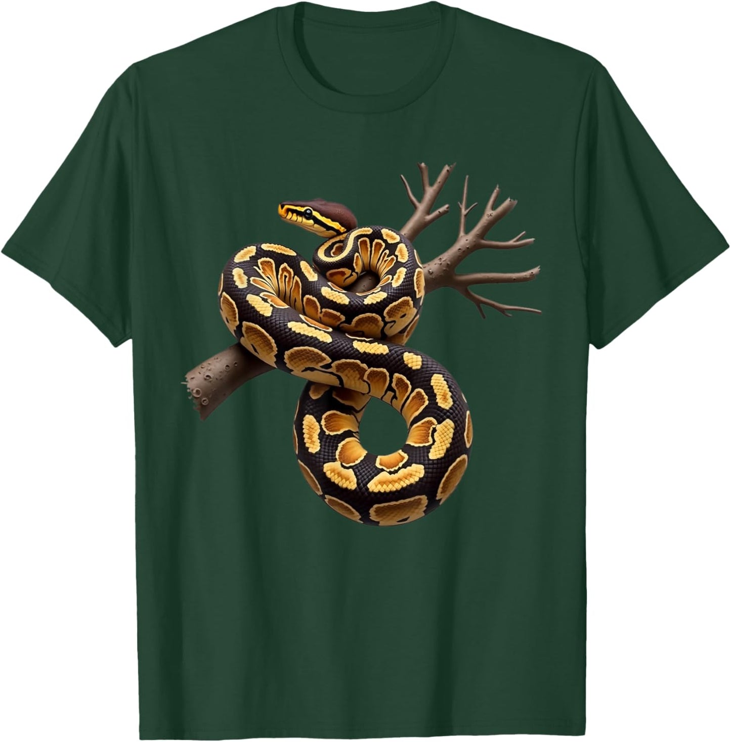 Funny Ball Python Lover Balls Reptile Keeper Snake Owners T-Shirt - T-Shirt | Forest
