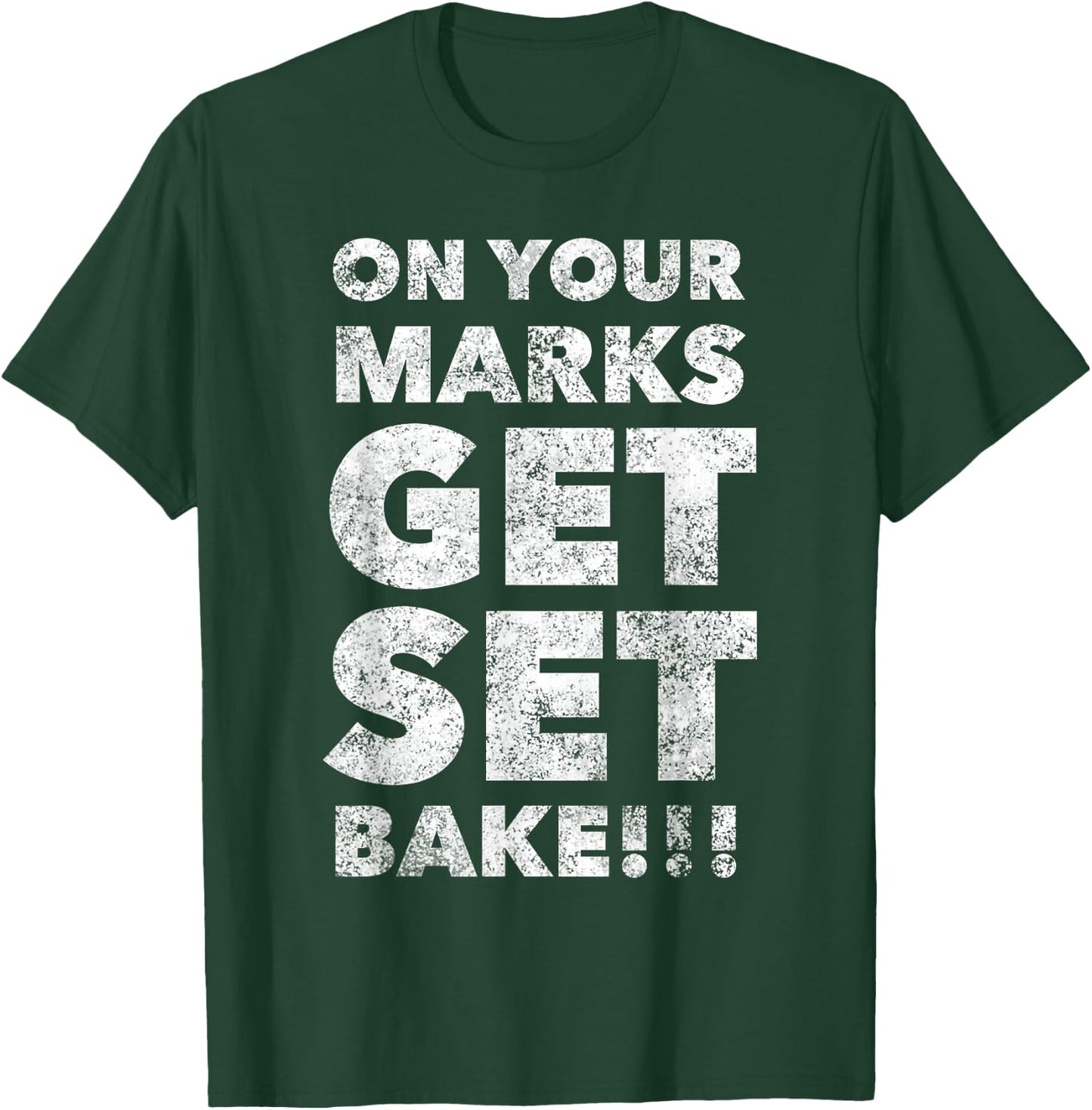 Get Set Bake For British Fans Off Baking T-Shirt - T-Shirt | Forest