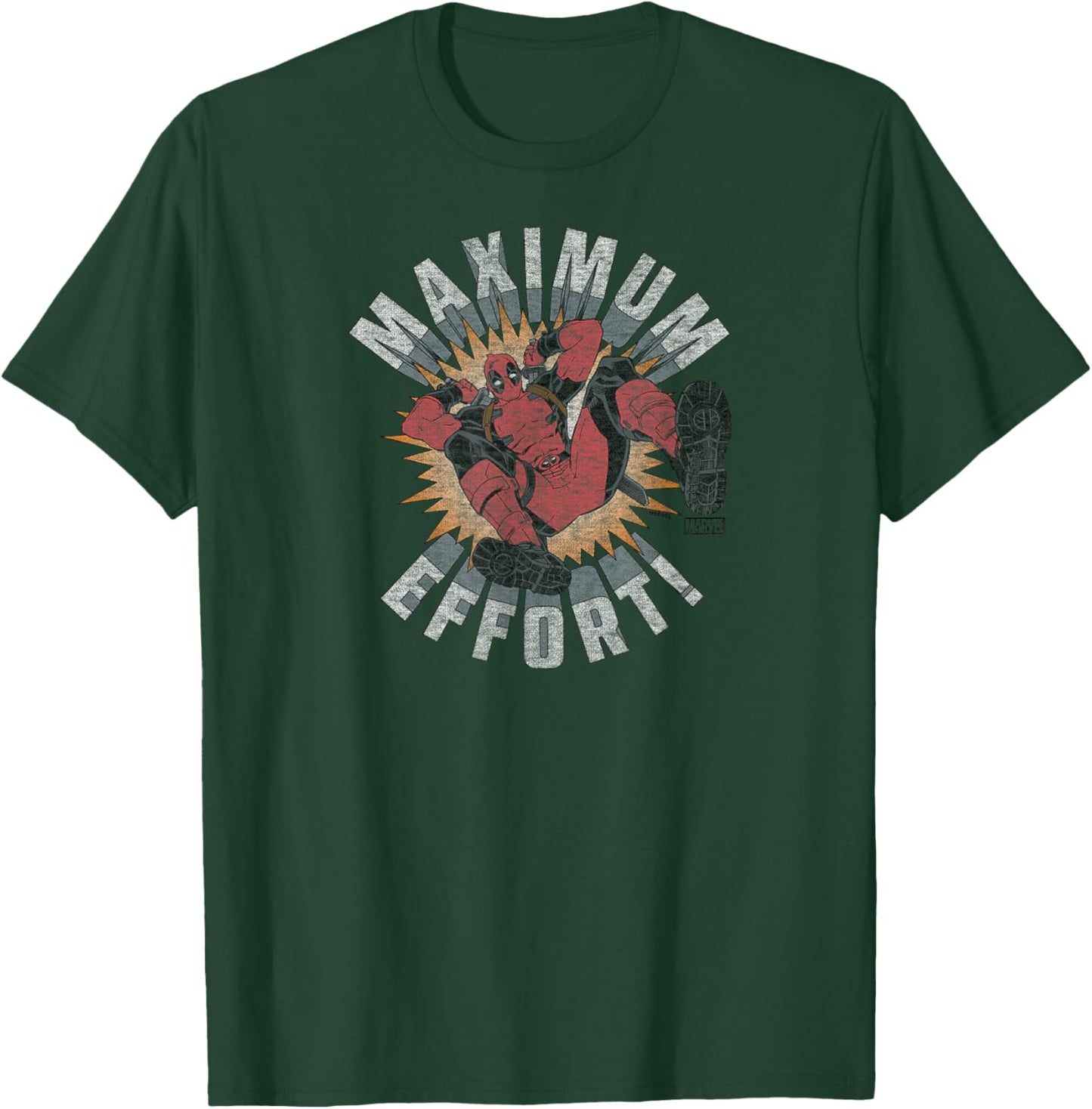 Deadpool - Maximum Effort T-Shirt - T-Shirt | Forest