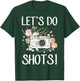 Photographers Dress Camera Wedding Photography Lets Do Shots T-Shirt - T-Shirt | Forest
