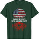 Albania Albanian American Flag Pride Roots Vintage Patriotic T-Shirt - T-Shirt | Forest