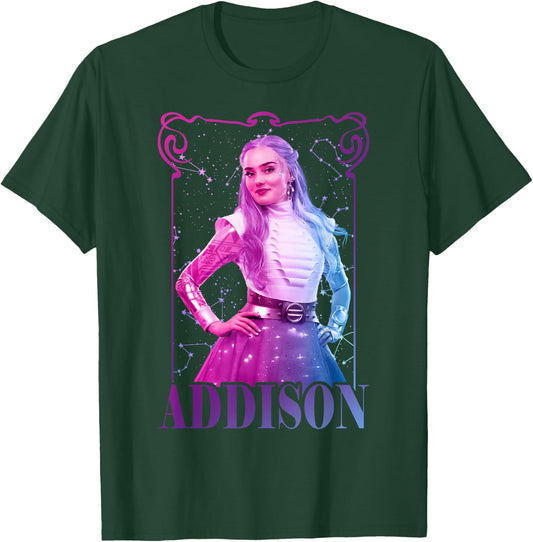 Disney Zombies 3 Addison Standing Pose Centered T-Shirt - T-Shirt | Forest