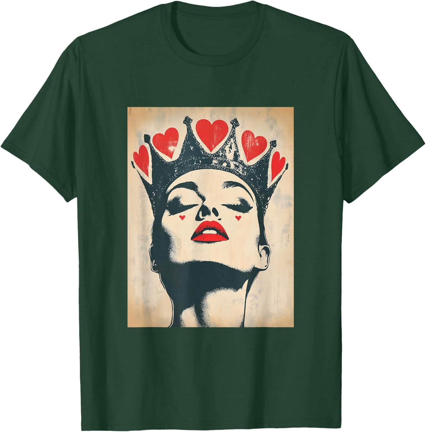 Queen of Hearts T-Shirt - T-Shirt | Forest