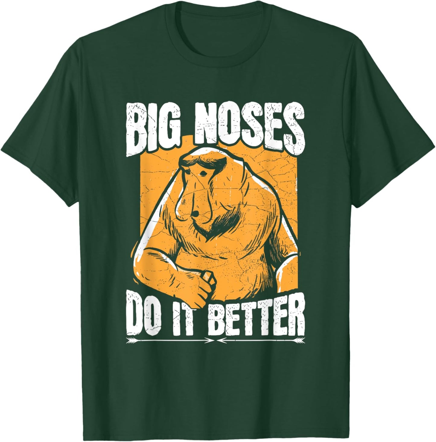 Big noses do it better Design for a Proboscis Monkey Expert T-Shirt - T-Shirt | Forest