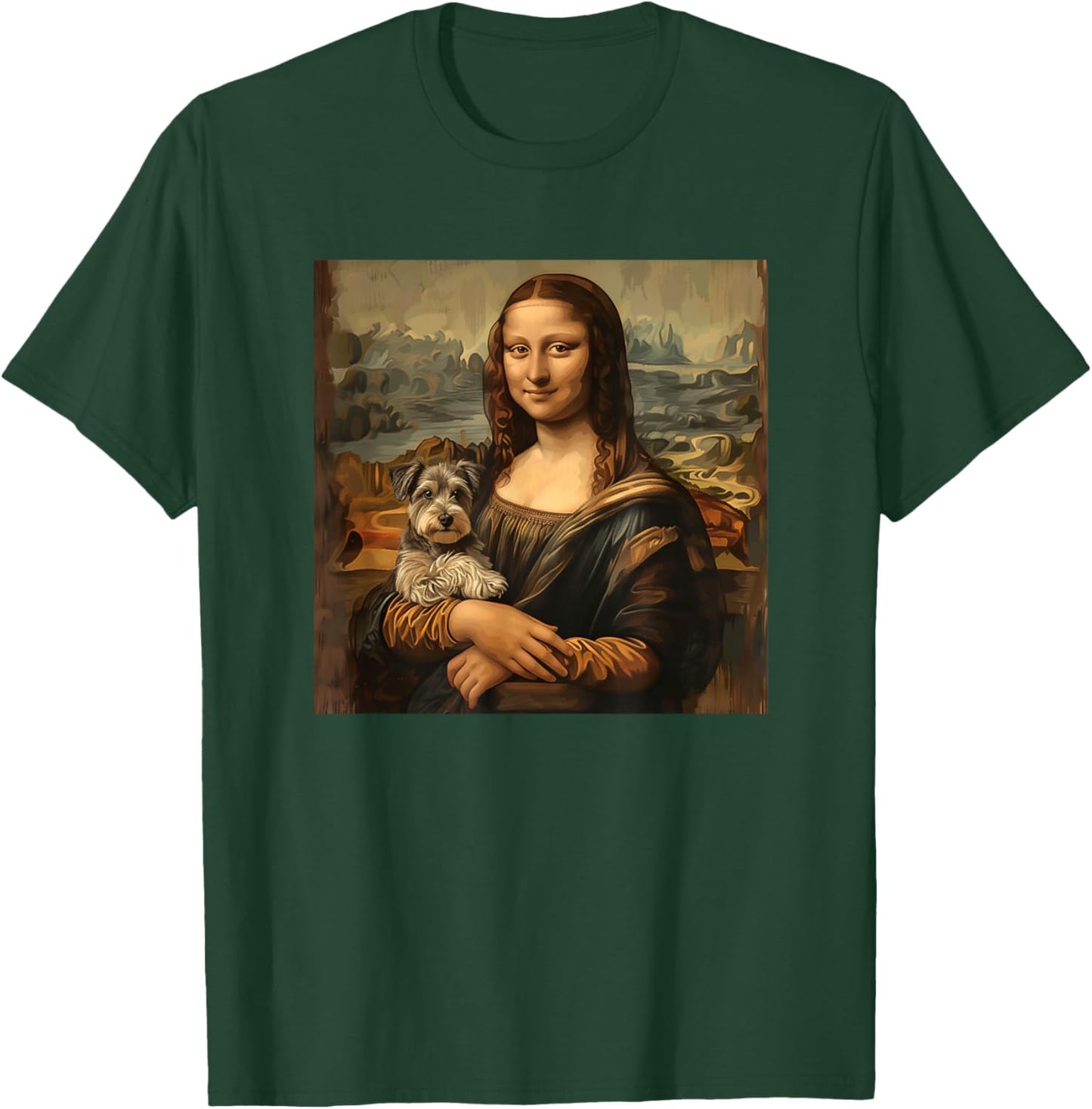 Miniature Schnauzer Shirt Mini Schnauzers T-Shirt - T-Shirt | Forest