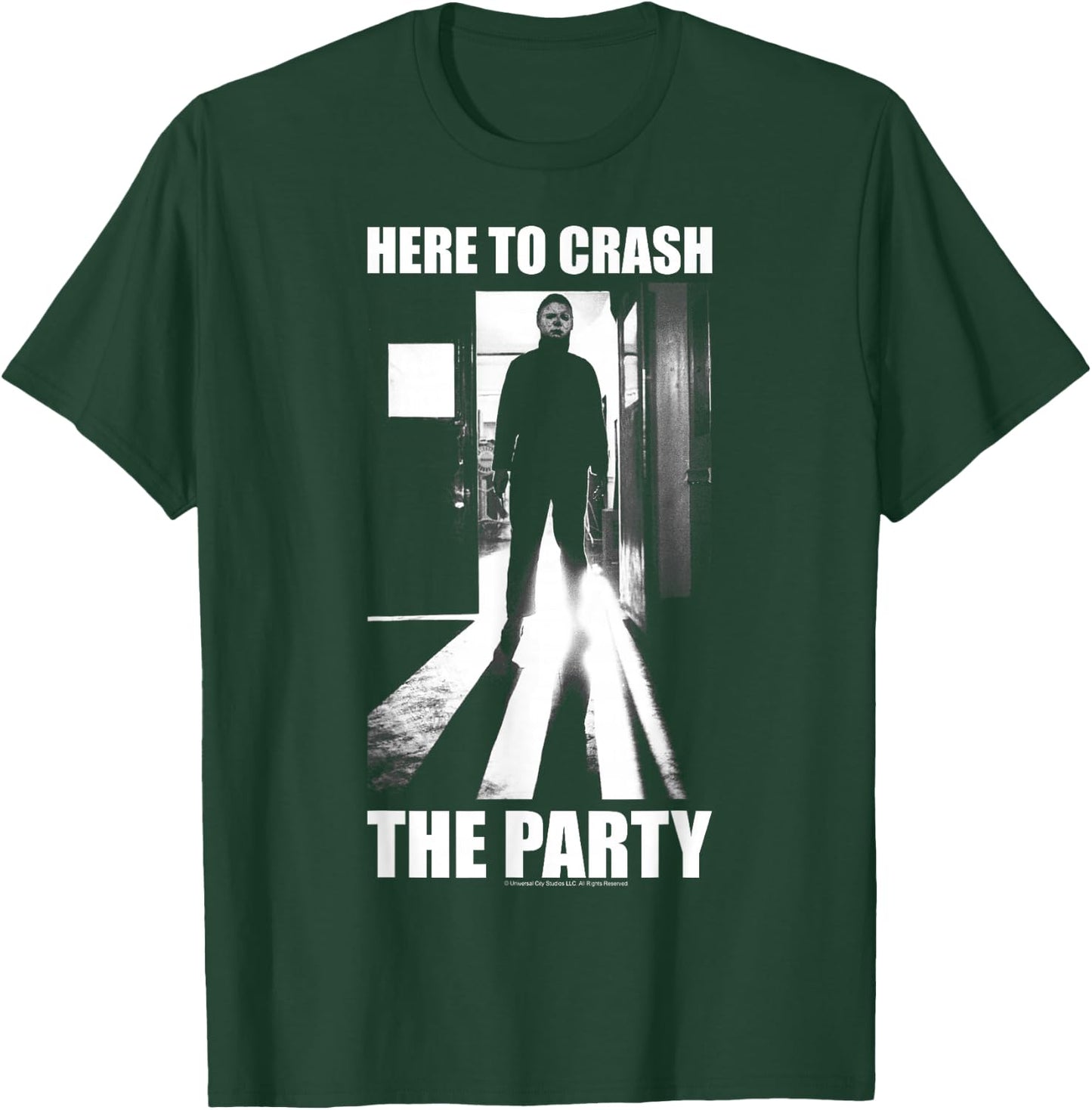 Halloween Michael Myers Here to Crash The Party Small T-Shirt - T-Shirt | Forest