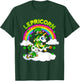 St Patricks Day Girls Unicorn Irish Lepricorn Women Youth T-Shirt - T-Shirt | Forest