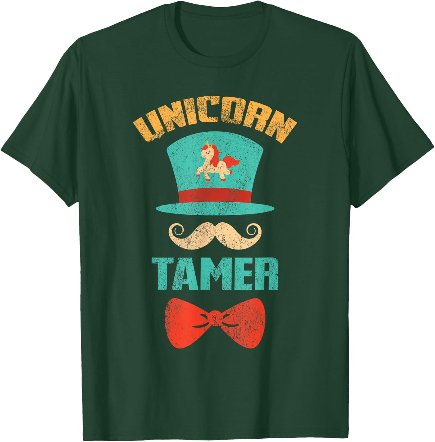 Circus Carnival Unicorn Tamer Birthday T-Shirt - T-Shirt | Forest