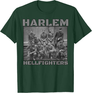 Black Military History USA Black History Harlem Hellfighters T-Shirt - T-Shirt | Forest