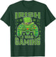 Irish I Was Gaming Video Gamer Funny St Patricks Day T-Shirt - T-Shirt | Forest