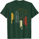 Bass Clef Vintage Bass Guitar Players Music Vintage Guitar T-Shirt - T-Shirt | Forest