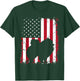 Pomeranian 4th of July Patriotic American USA Flag Gift T-Shirt - T-Shirt | Forest