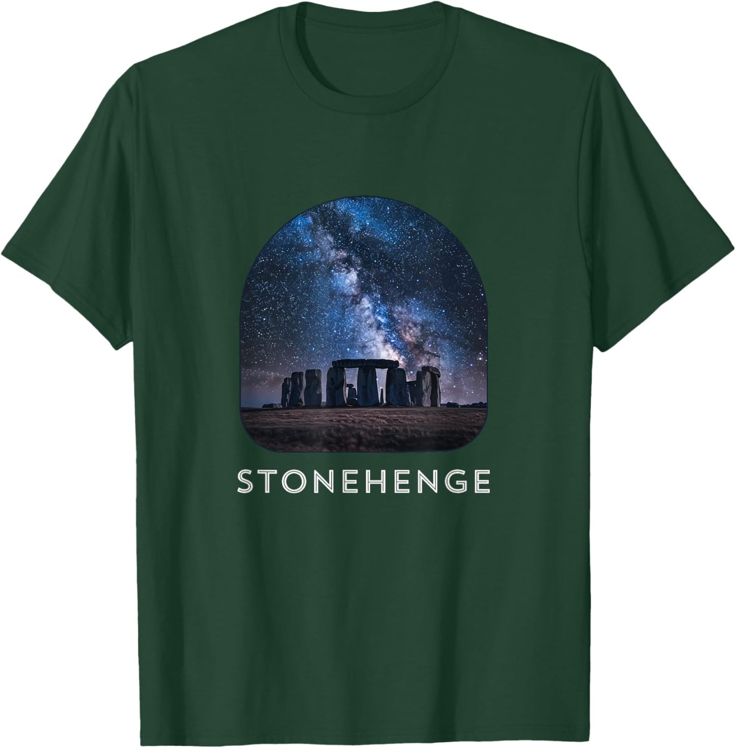 Stonehenge At Night / Stonehenge T-Shirt - T-Shirt | Forest