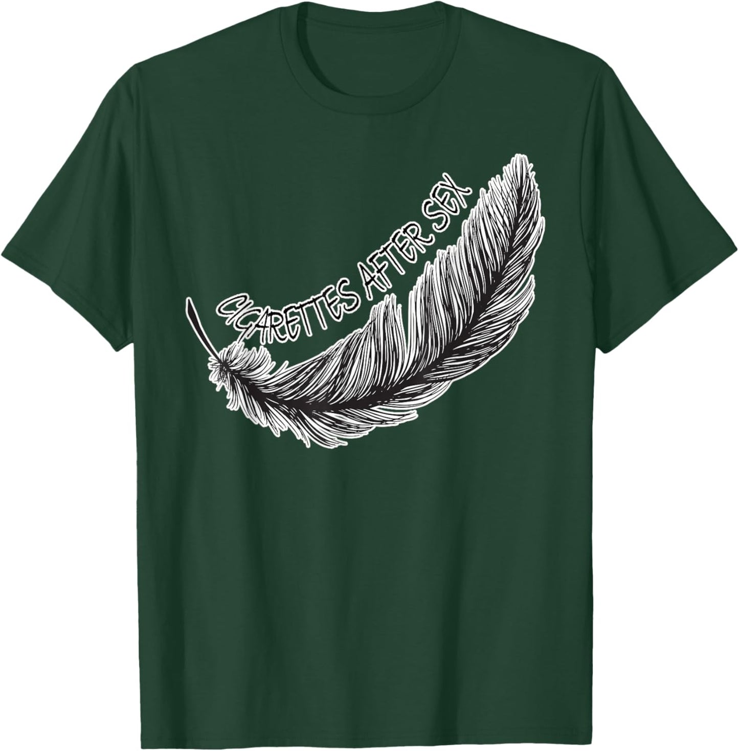Love Cigarettes Apparel I Stopped Smoking After Sex Merch T-Shirt - T-Shirt | Forest