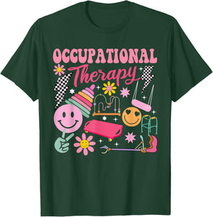 Occupational Therapy -OT Therapist OT Month Design idea T-Shirt - T-Shirt | Forest