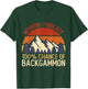 Weekend Forecast backgammon Shirts Funny Retro T-Shirt - T-Shirt | Forest