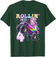 Unicorn Monster Truck 4th Birthday 4 Year Old Girls Party T-Shirt - T-Shirt | Forest