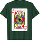 Jack Of Diamonds Playing Card Group Costume Poker Player T-Shirt - T-Shirt | Forest