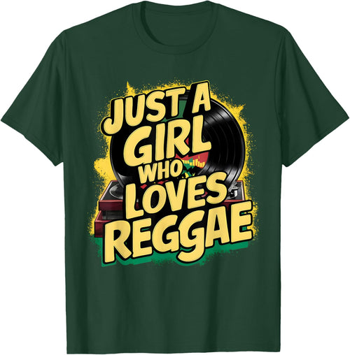 Just A Girl Who Loves Reggae Music Rasta Rastafari