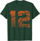 12th Birthday Boy Basketball Player Basketball 12 Years Old T-Shirt - T-Shirt | Forest