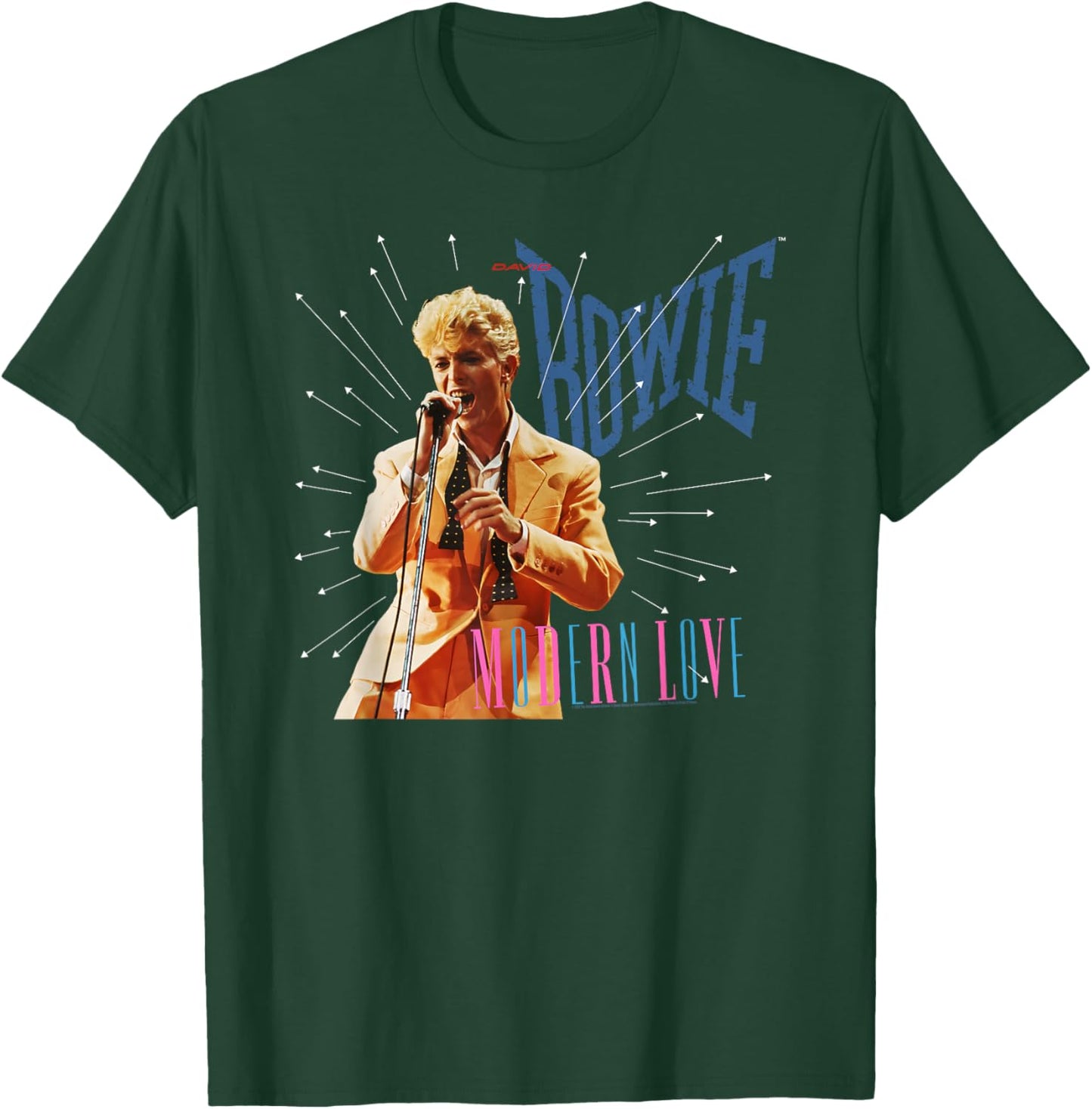 David Bowie Modern Love Photo by Denis O’Regan T-Shirt - T-Shirt | Forest