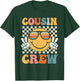 Retro Cousin Crew Summer Family Matching Funny Cousin Squad T-Shirt - T-Shirt | Forest