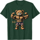Bear Bodybuilding Gift Man Sporty Bodybuilder GYM , Black, S T-Shirt - T-Shirt | Forest