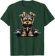 Yorkie Weightlifting Dog Funny Fitness Gym Yorkshire Terrier Men Women Kids T-Shirt - T-Shirt | Forest